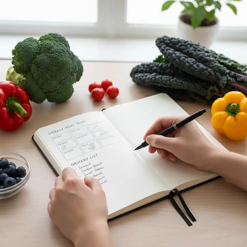Writing a meal plan