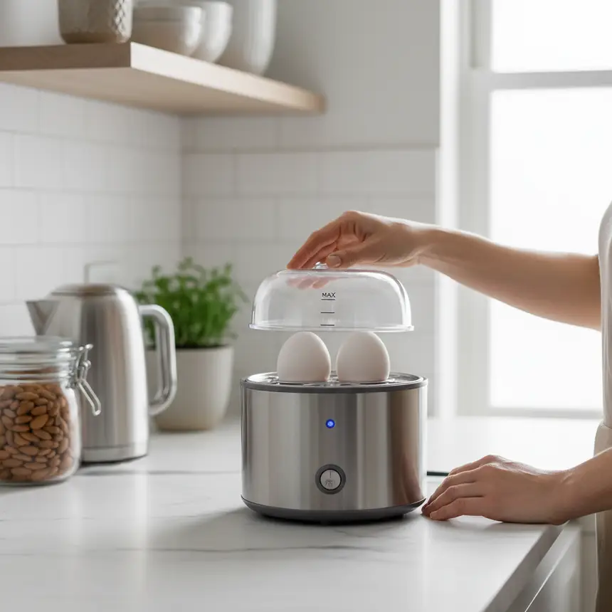 Leveraging Small Appliances for Efficient Egg Preparation