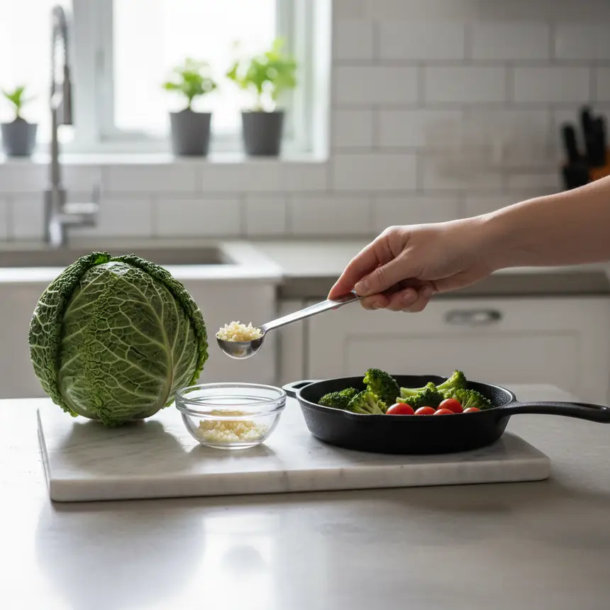 Organized kitchen measuring tools