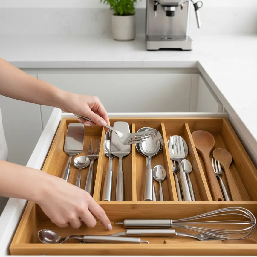 kitchen utensil organization