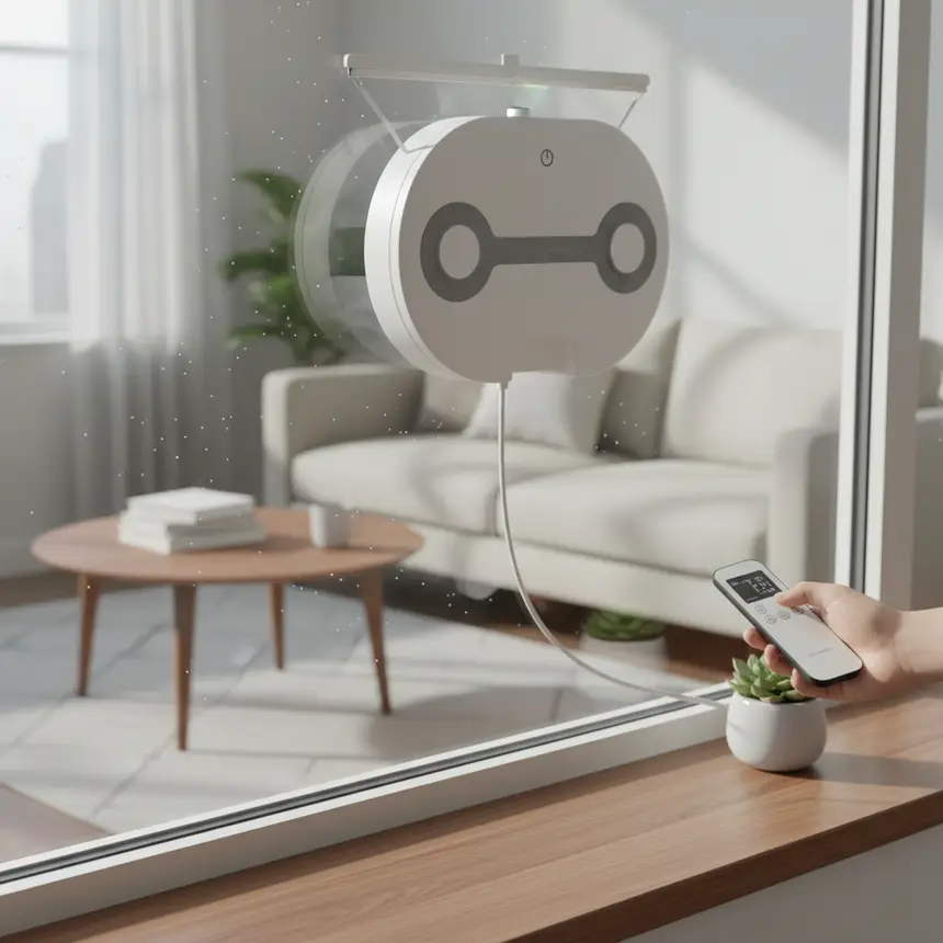 Modern cleaning device, efficient window care