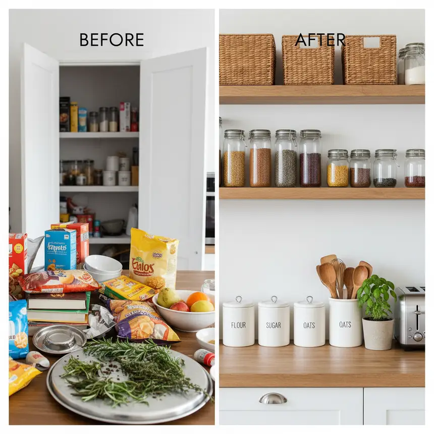 kitchen organization, ingredient shortage