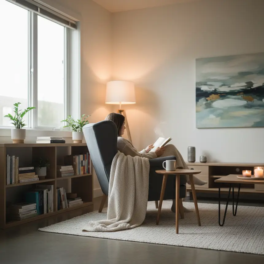 Cozy winter space