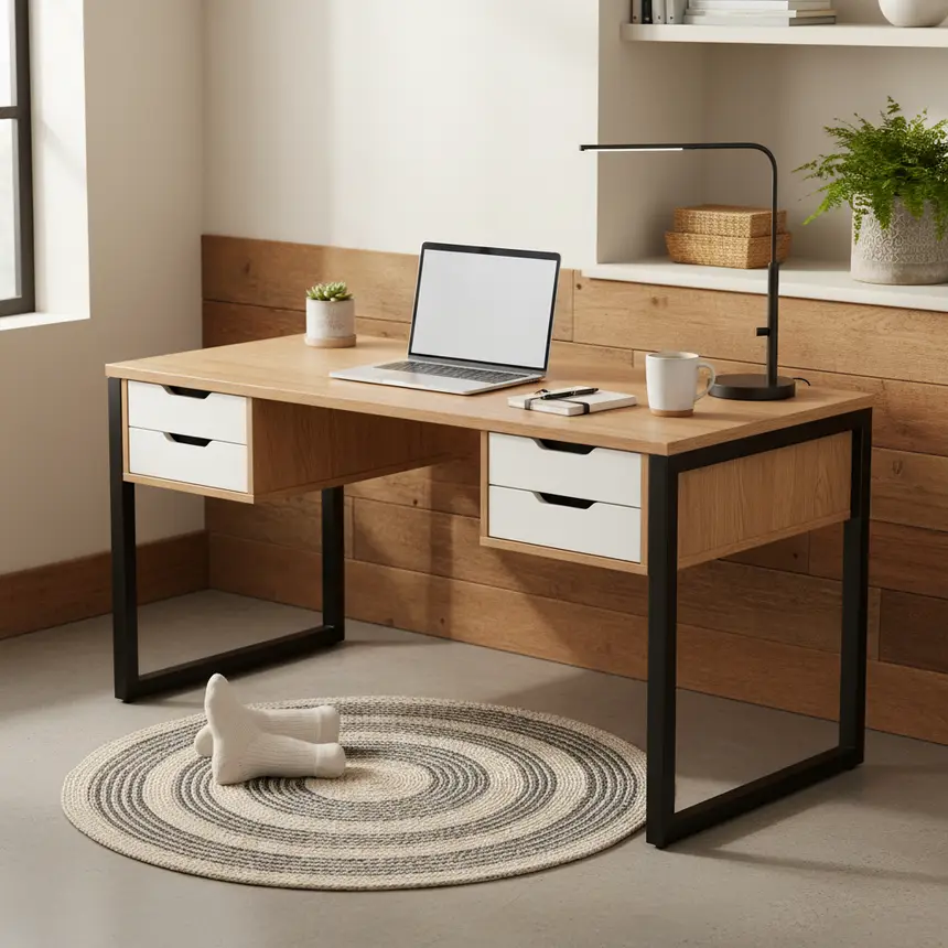 desk mat, wall cleaning routine