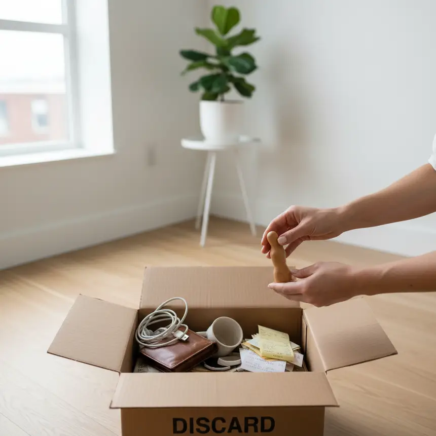 Decluttering habit