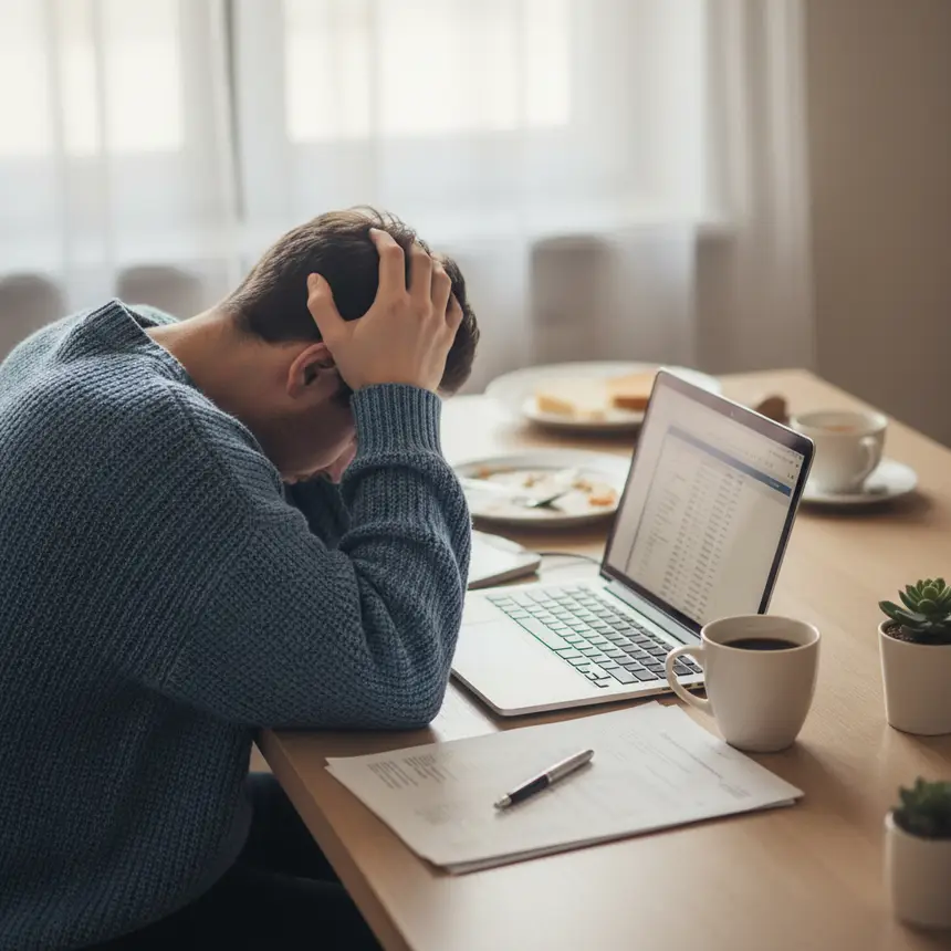 Tiredness, unhealthy food impact