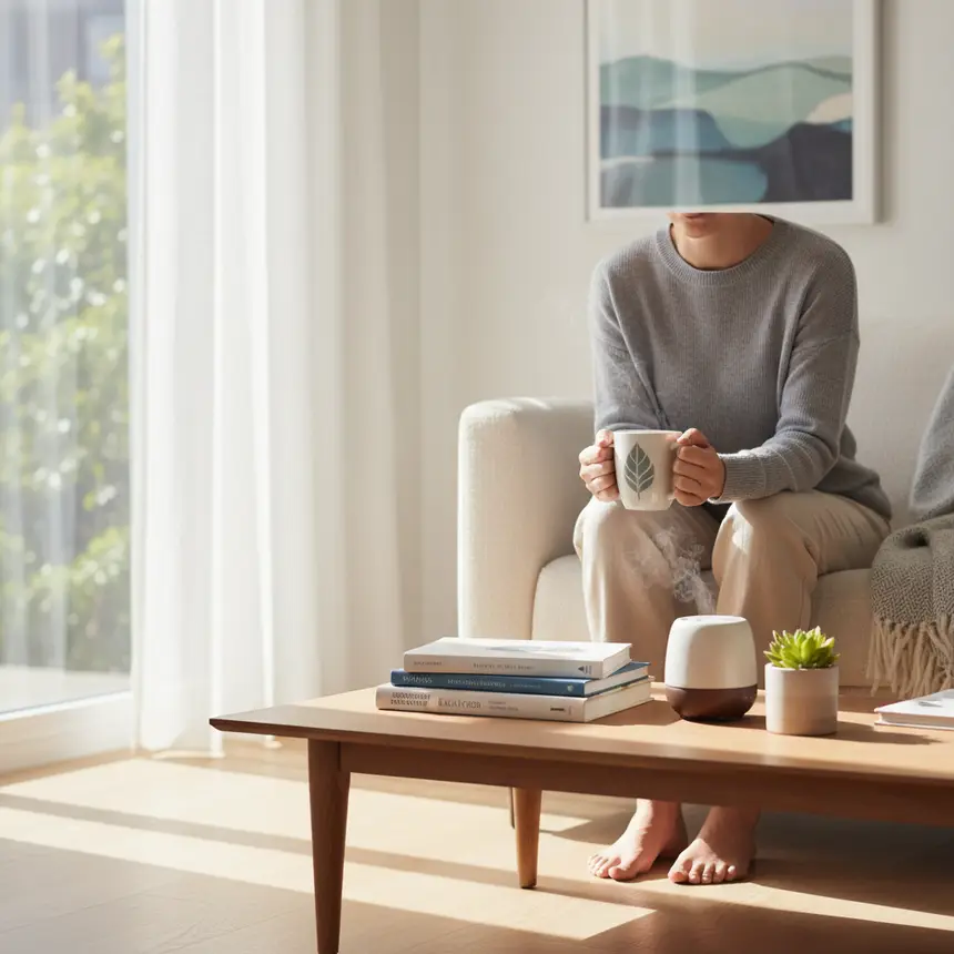 Peaceful apartment space