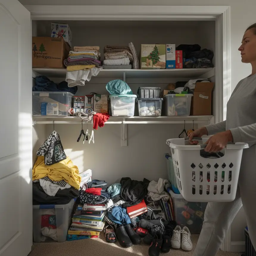 Disorganized storage solutions