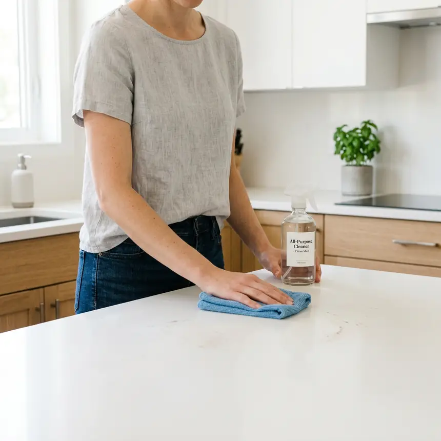 tidy kitchen